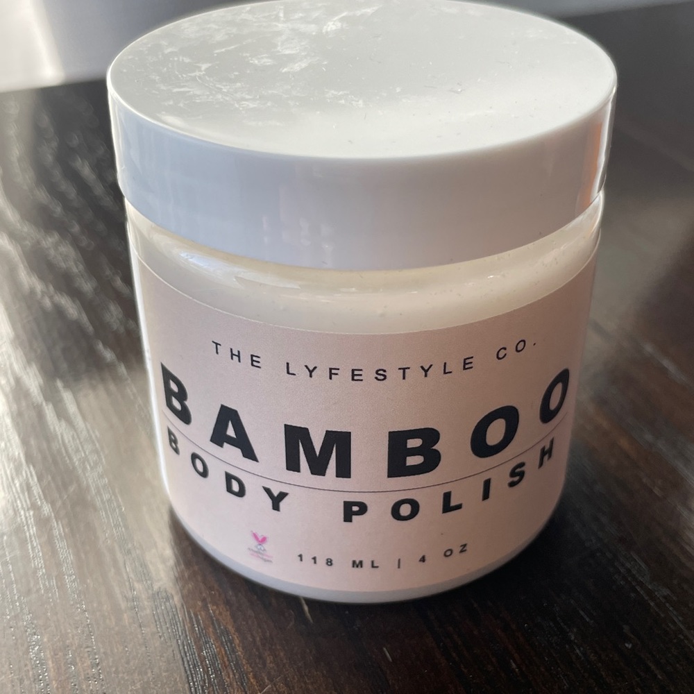 The Lyfestyle Co. Bamboo Body Polish. New.
